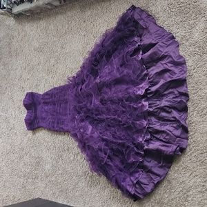 Beautiful purple gown!